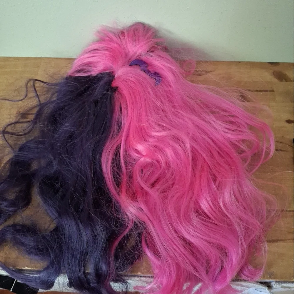 Draculaura Monster High Kids Halloween Hair Wig Costume Cosplay InSpirit Designs